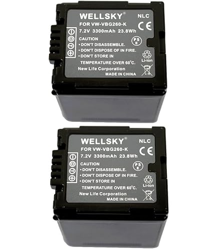 Amazon | NLC VW-VBG260-K 互換バッテリー [ 純正充電器で充電